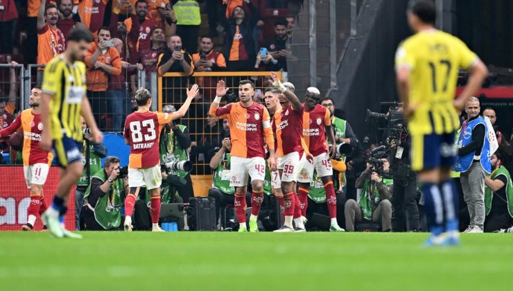 Derbinin kazananı Galatasaray