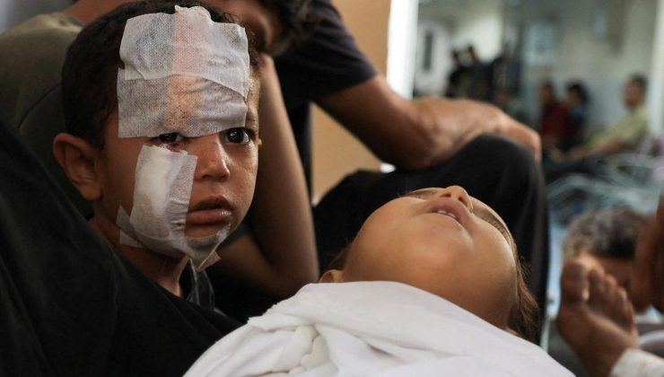 Bebek katili İsrail Gazze’de 22 bin çocuğu katletti