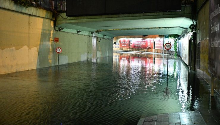 İstanbul’da meydana gelen selde 1 kişi hayatını kaybetti