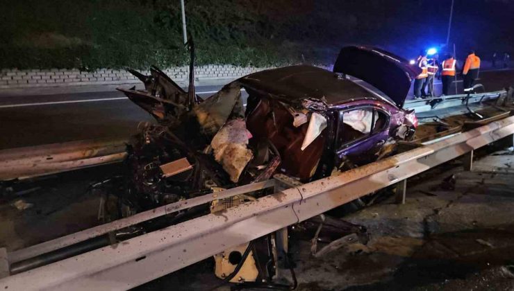 Kağıthane’de otomobil ile taksi çarpıştı: 1 ölü, 2 yaralı