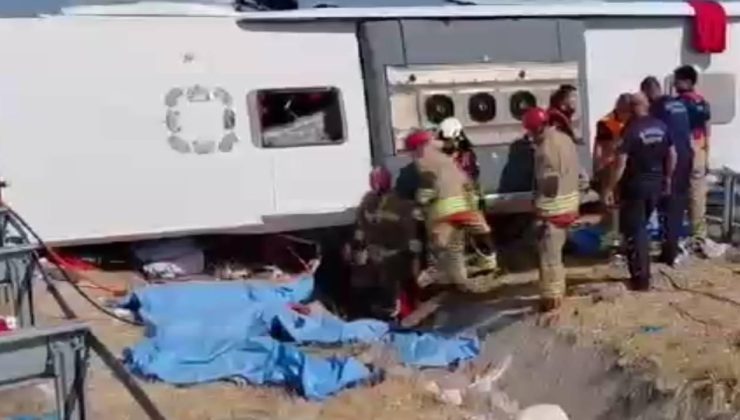 Manisa’da yolcu otobüsü ile çekici çarpıştı: 11 ölü, 27 yaralı