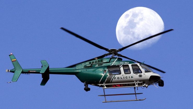 Kolombiya’da askeri helikopterin düşmesi sonucu 19 kişi yaralandı
