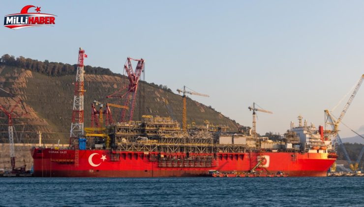 Türkiye’nin ilk yüzer üretim platformu Mavi Vatan’a açılıyor