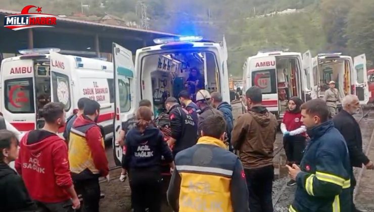 Zonguldak’ta maden ocağında patlama