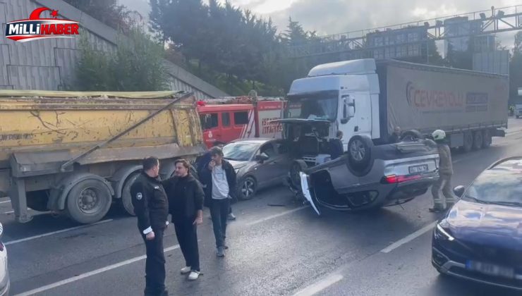 Bağcılar’da zincirleme kaza: Yaralılar var
