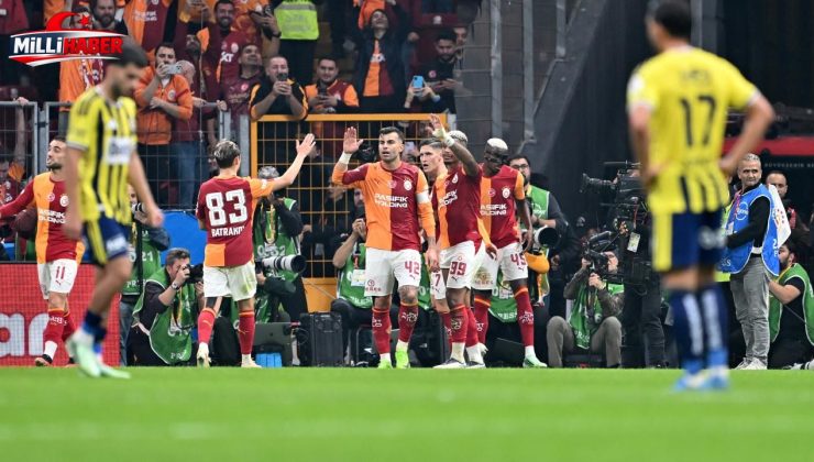 Derbinin kazananı Galatasaray