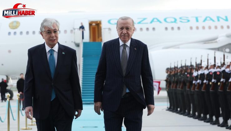 Kazakistan Cumhurbaşkanı Tokayev Ankara’da