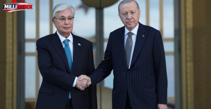 Cumhurbaşkanı Erdoğan, Kazakistan Cumhurbaşkanı Tokayev ile görüştü