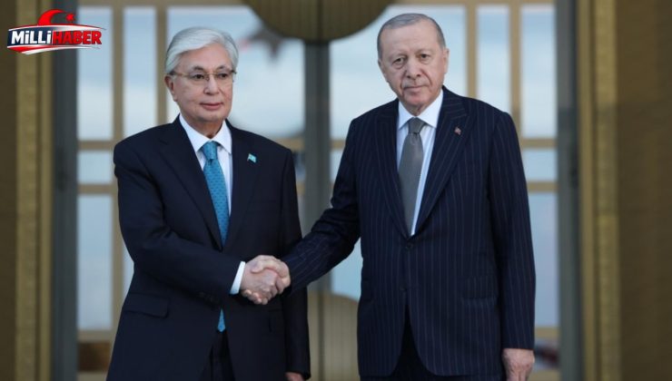 Cumhurbaşkanı Erdoğan, Kazakistan Cumhurbaşkanı Tokayev ile görüştü