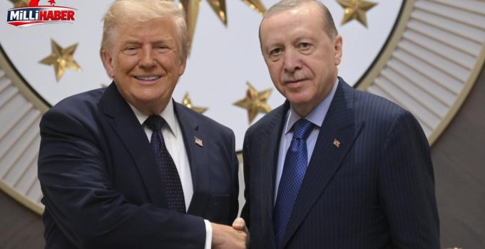 Cumhurbaşkanı Erdoğan, ABD Başkanı Trump ile görüştü