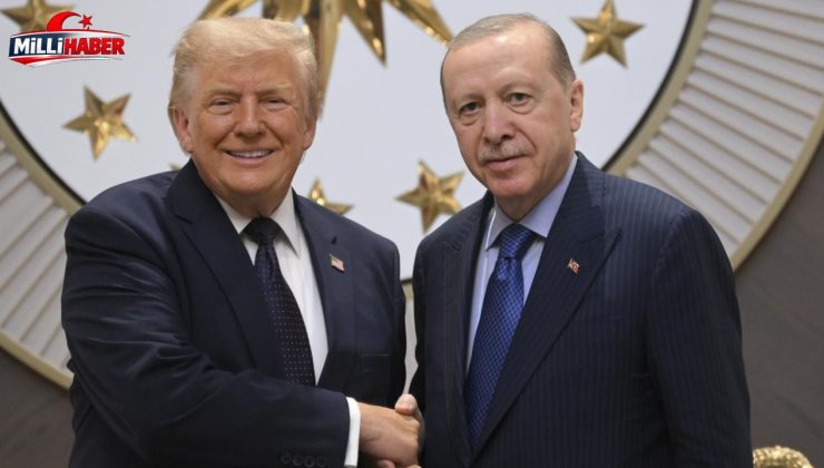 Cumhurbaşkanı Erdoğan, ABD Başkanı Trump ile görüştü