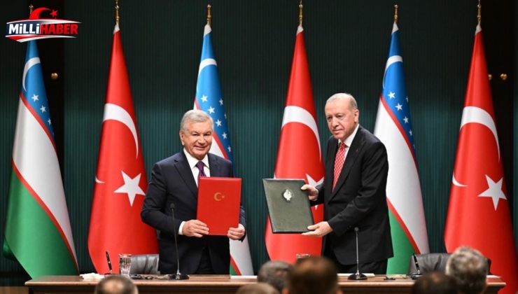 Türkiye ile Özbekistan arasında 5 anlaşma imzalandı