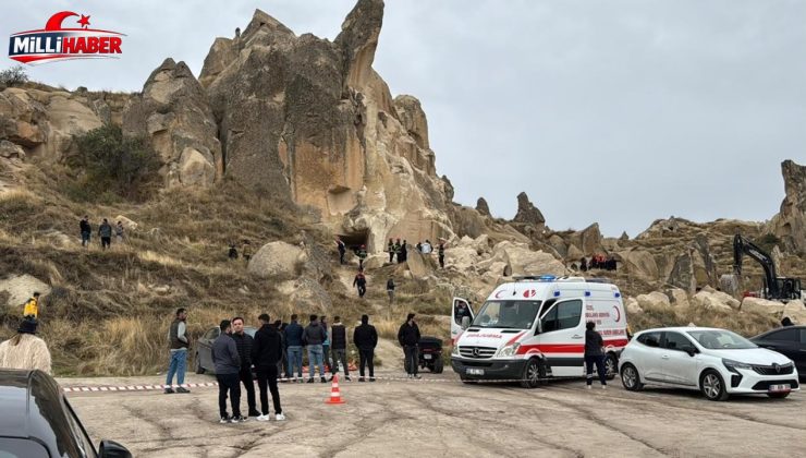 Kapadokya’da peribacası çöktü: 2 ölü, 5 yaralı