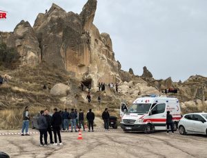 Nevşehir’de peribacası çöktü: 3 ölü