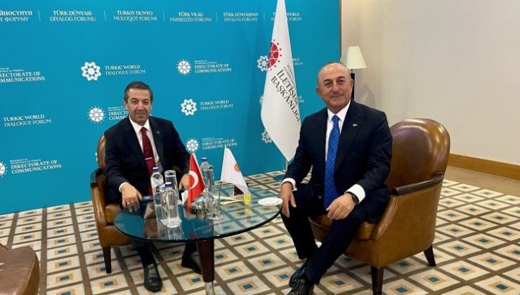 Bakan Ertuğruloğlu Türk Dünyası Diyalog Forumu kapsamında temaslarda bulundu