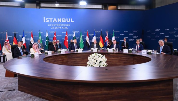 8 ülkenin dışişleri bakanları, İstanbul’daki toplantının ardından ortak bildiri yayımladı