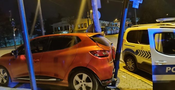 ‘Dur’ ihtarına uymayan alkollü sürücüye 420 bin lira ceza