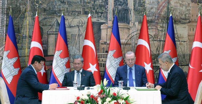 Türkiye ile Kamboçya arasında ‘Askeri Çerçeve Anlaşması’ imzalandı