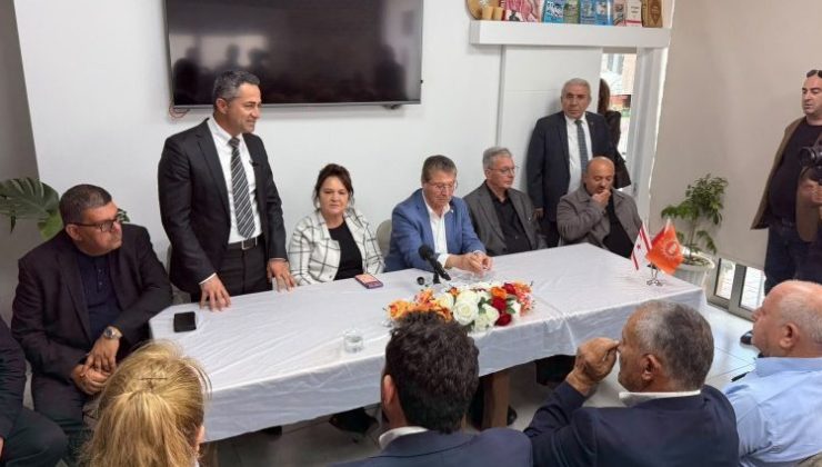 Başbakan Üstel, Dikmen’de Belediye Başkan Adayı ve vatandaşlarla buluştu